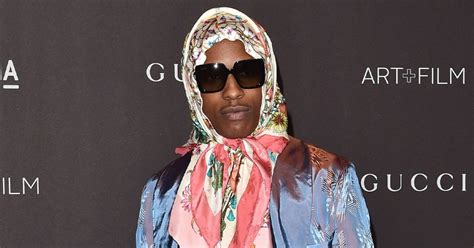 does ap rocky wear babushka.